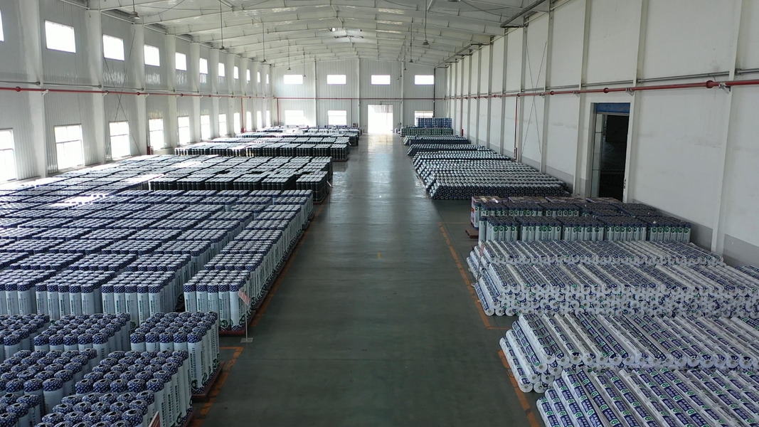 Langfang Hongyuqiao Waterproof Material Co., Ltd. üreticinin üretim hattı
